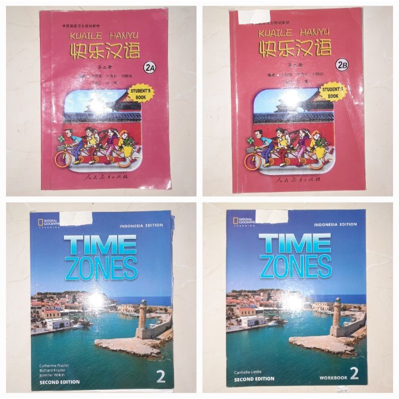 SUDAH DISAMPUL LIKE NEW Buku Bekas SMP Kelas 8 XIII - Bahasa Mandarin Kuaile Hanyu 2A Student's Book