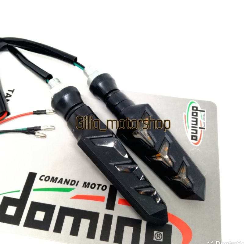 Sen Running Lampu Sen LED Panah Robot Domino Universal Motor