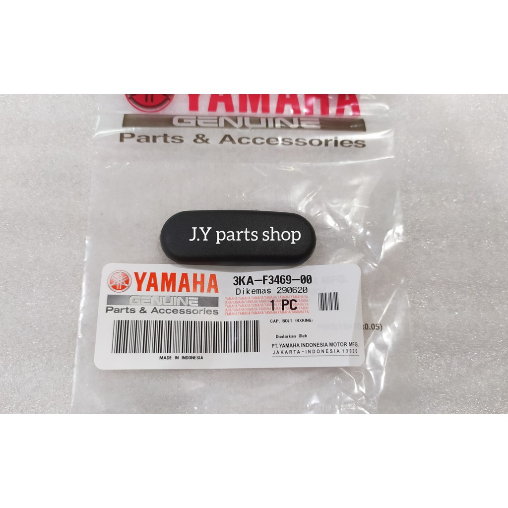 CAP BOLT KARET TUTUP BAUT RAISER JEPITAN KLEMAN STANG RXKING RX KING SCORPIO VIXION LAMA NVL NVA ORIGINAL YGP  3KA-F3469-00