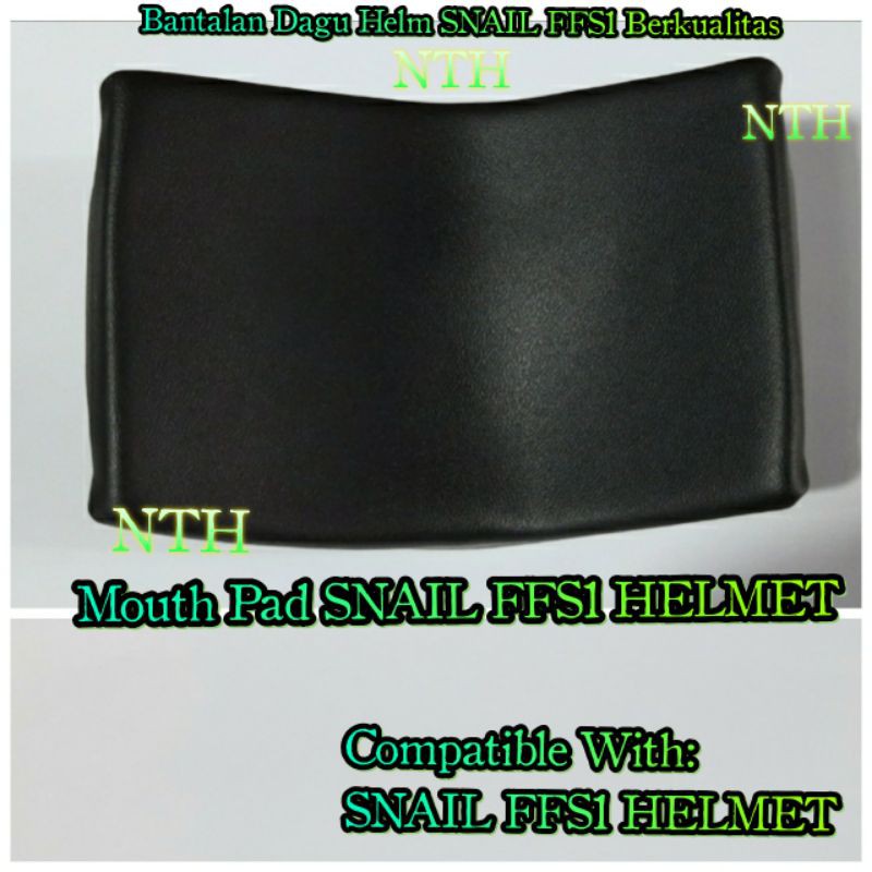 Mouth Pad Helm SNAIL FFS1 berkualitas.Bantalan dagu Helm SNAIL FFS1 Berkualitas