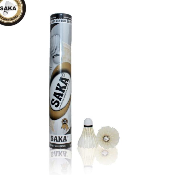 ◌ SAKA Badminton Shuttlecock Hitam / Kok Bulutangkis ♖