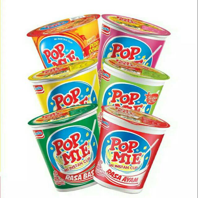 

POP MIE Varian Kuah ( Rasa Ayam, Baso, Kari, Soto, Ayam Bawang, Pedes Dower ) Uk 75gr