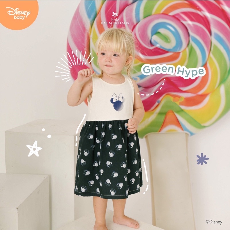 Little Palmerhaus Disney Jolly Sleeveless Dress Set By Little Palmerhaus