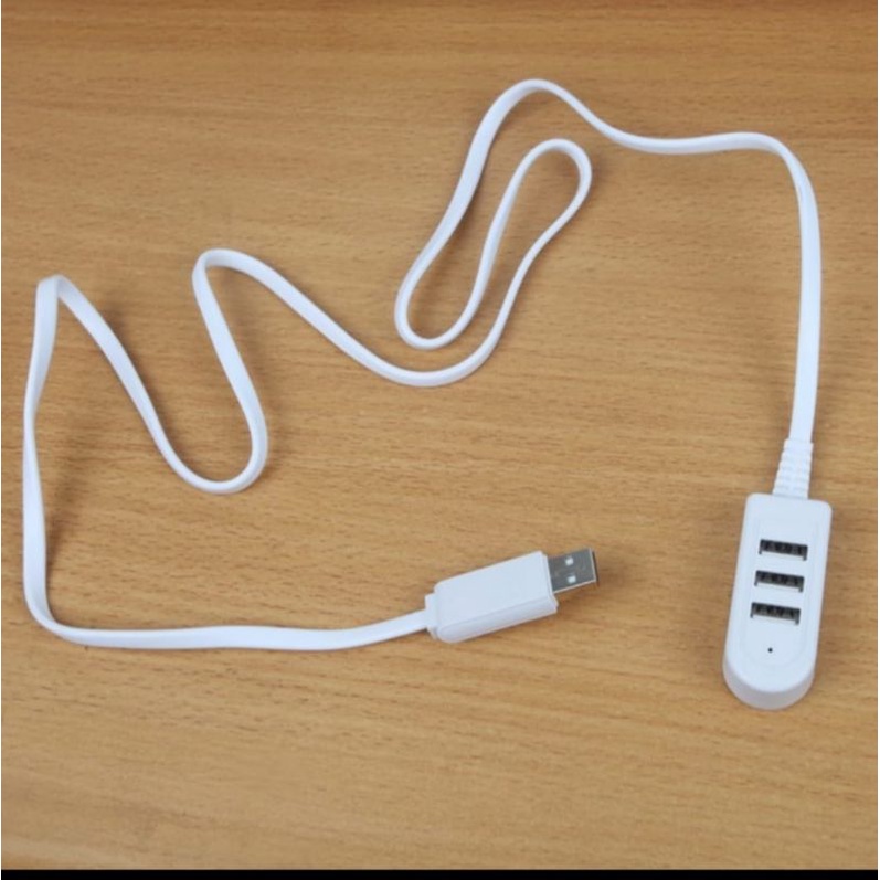 Extension Cord 3 USB Port, Charger dan USB hub