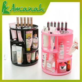 AS912 Rak  Kosmetik  Putar  Tempat Make Up Putar  360 