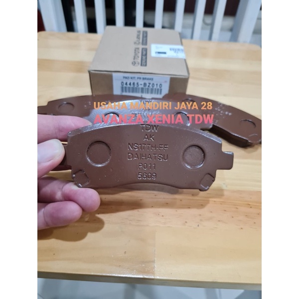 Brake pad depan Avanza Xenia Rush Terios TDW import