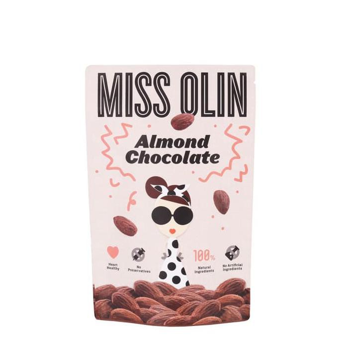 

Miss Olin Almond Chocolate Kacang Almond 50Gr Cemilan Tinggi Melina_Galeri