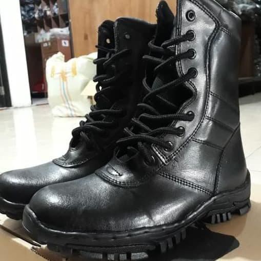 Sepatu Pdl TNI ARMY|Sepatu PDL Model Jatah|Sepatu PDL TNI kulit halus