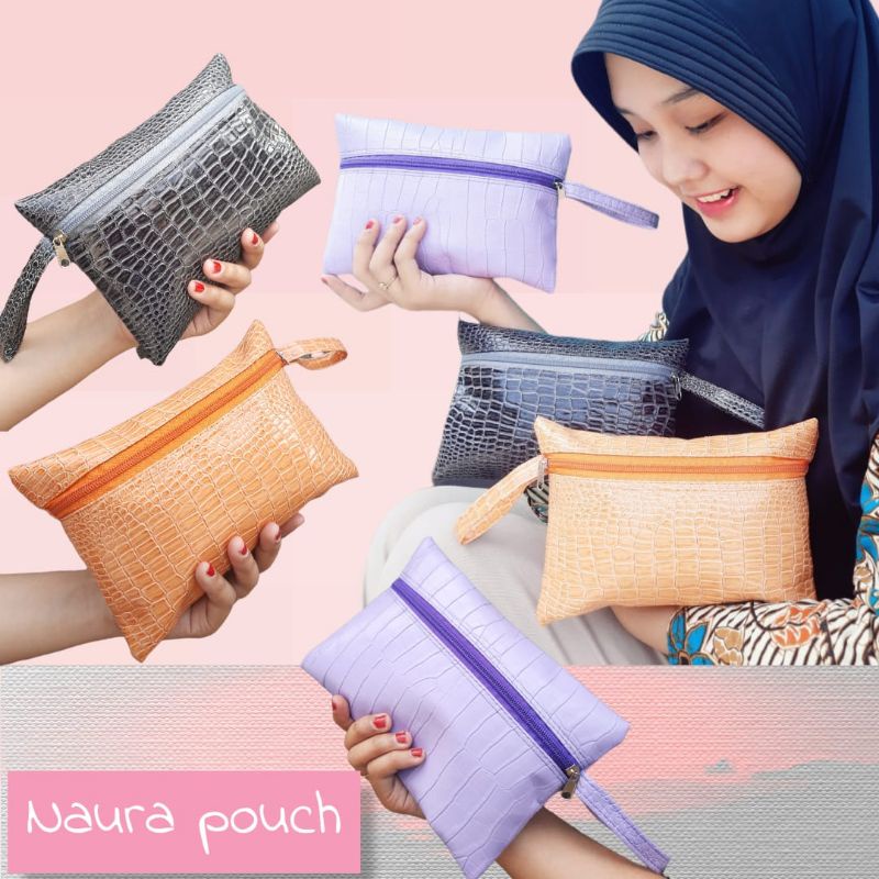 POUCH KOSMETIK CROCO NAURA