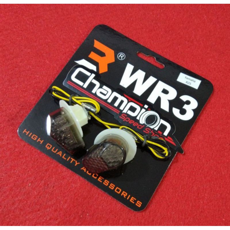 Lampu Sein Sen Mini Tanam Tempel LED WR3 R25 R6 R1 R15 V3 V4 R15M GSX-R150 R15 Old V2