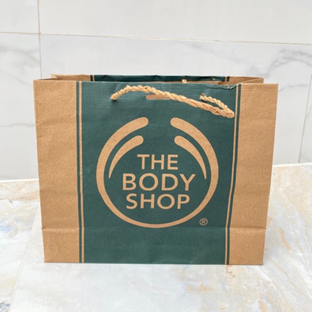 

(100% ASLI) The Body Shop Paper Bag