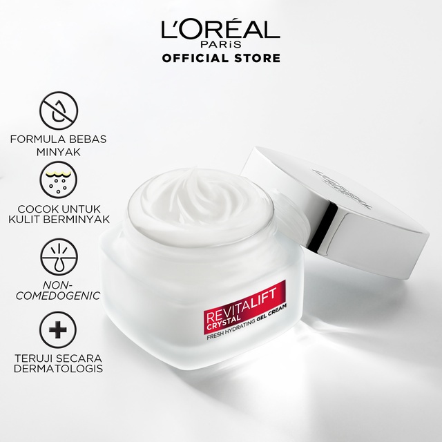 LOREAL REVITALIFT CRYSTAL FRESH HYDRATING GEL CREAM