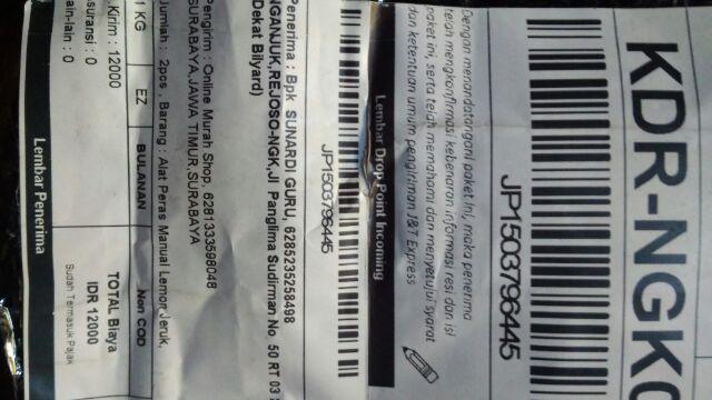 Alat Peras Manual Lemon Jeruk