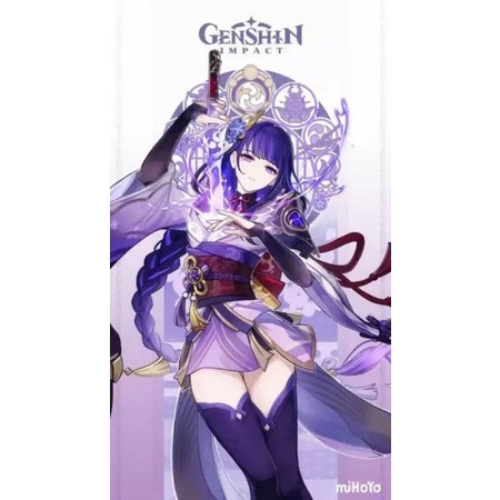 Misstsplitter Genshin Impact: Raiden Shogun Baal Pedang baal COSPLAY COSTUME