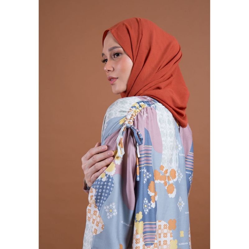 NEW Banur Dress Blue  size L by RIA MIRANDA