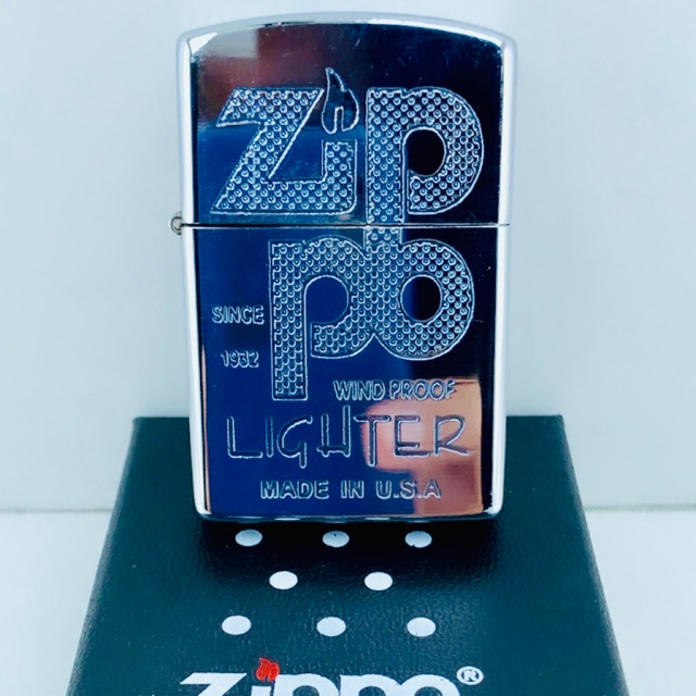 Korek zippo kw bunyi 2 warna chrome since 1932