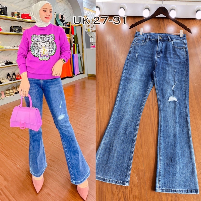 Jeans cutbray import by mjs