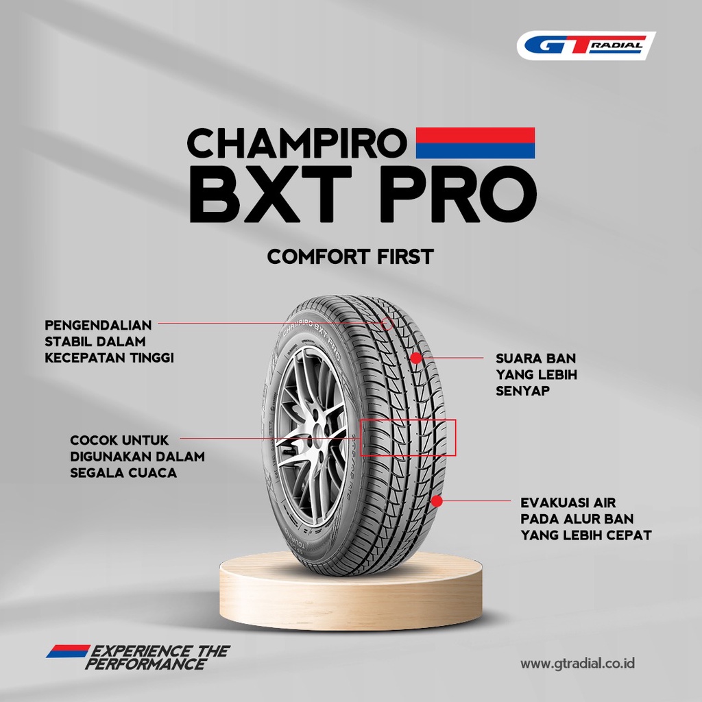 Ban Mobil GT Champiro BXT PRO 215/65 r15 produksi tahun 2021