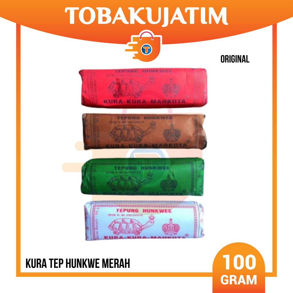 

tepung HUNKWE HONGKUE 100gr cap kura kura mahkota