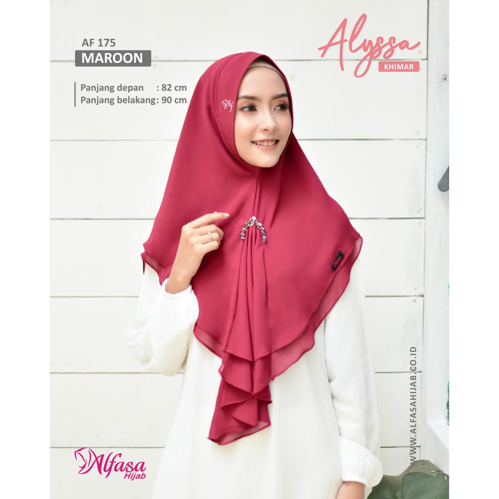 Alyssa Khimar by Alfasa Hijab