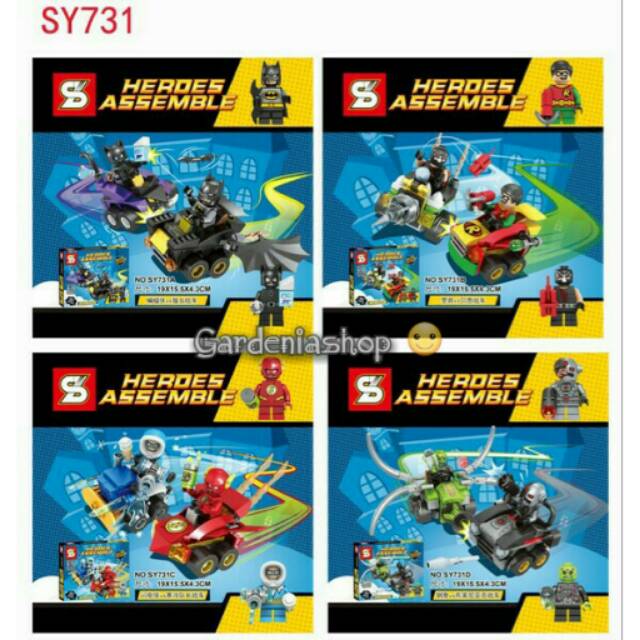 LEGO SY 731 DC SUPERHERO MIGHTY MICROS SET ISI 4