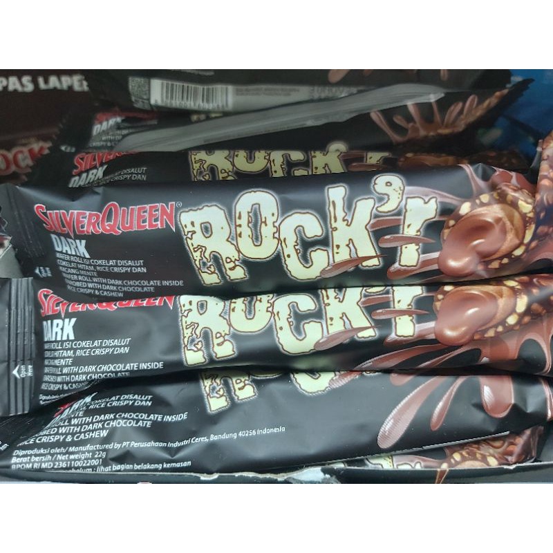 

Silverqueen Rock'r Dark Coklat Hitam/Cashew 22 g