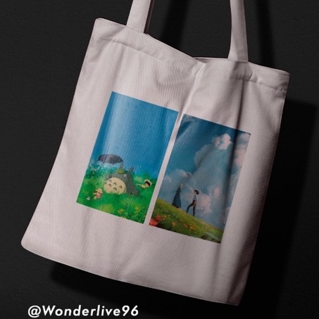 TOTEBAG CUSTOM WARNA BOLAK BALIK