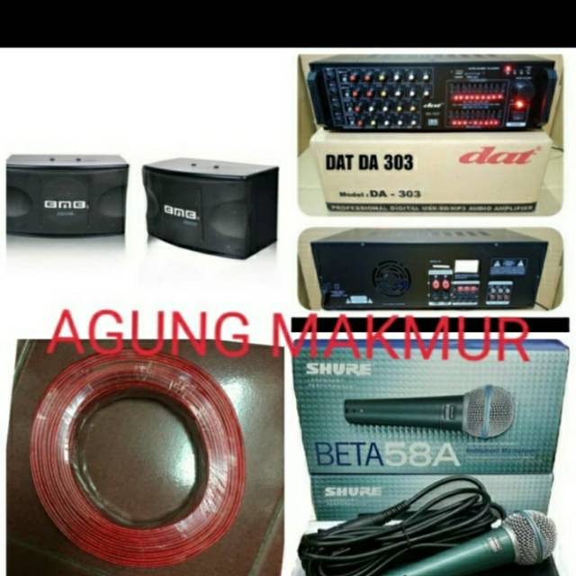 Paket karaoke BMB 10 inch original