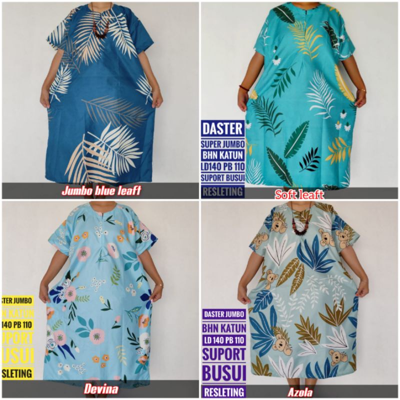 DASTER JUMBO.Daster jumbo LD140.Daster jumbo karakter,Daster bunga,Daster jumbo termurah