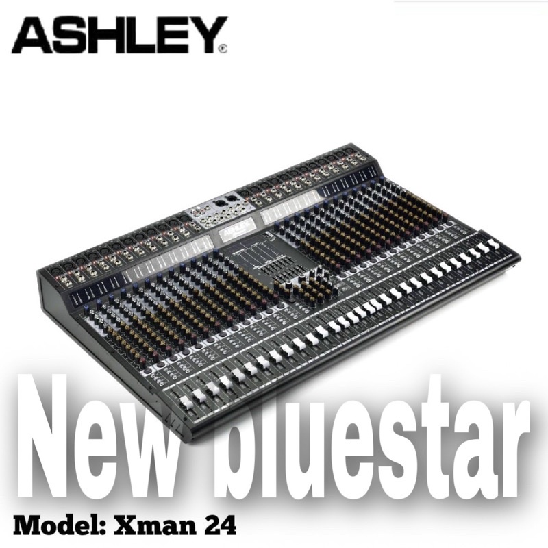 Mixer Ashley Xman 24 Original 24 Channel Bluetooth - USB Interface