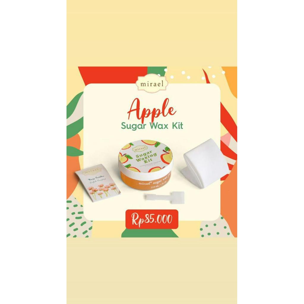 Mirael Apple Sugar Waxing Kit