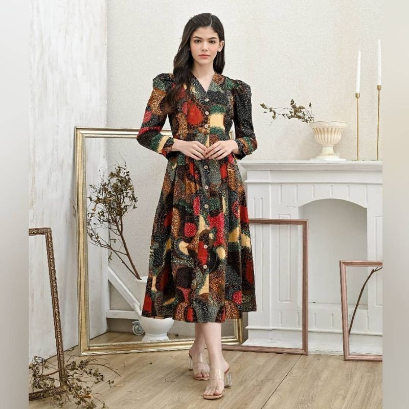 Dress Batik 258 AWE