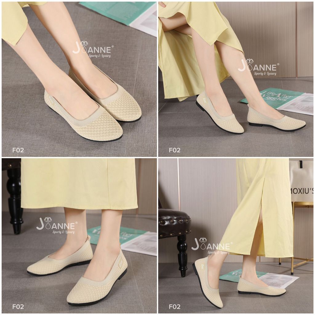JOANNE FlyKnit Slip On Shoes #F02 ORIGINAL