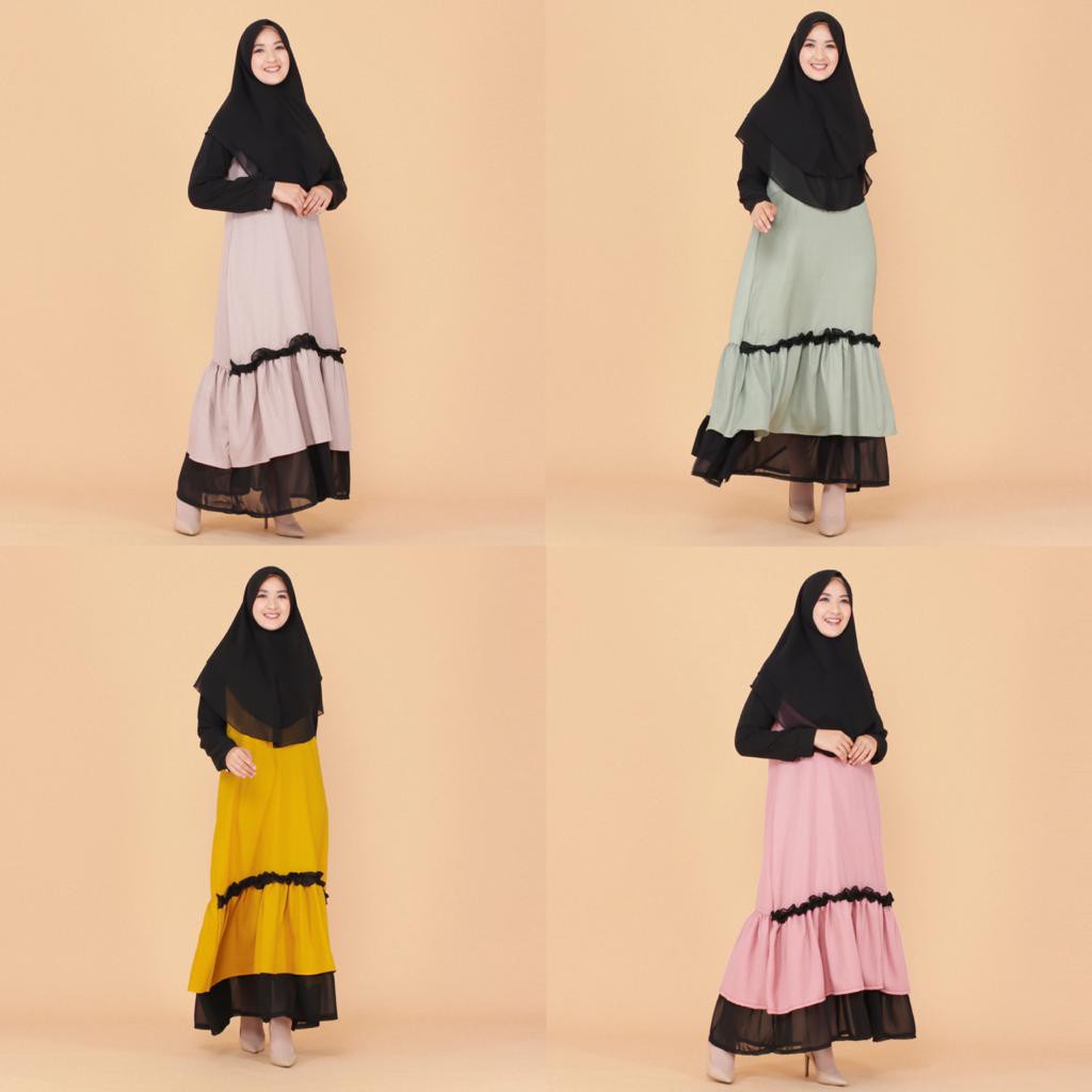 DISKON LAURA SYARI - FLOTTILICIOUS / DRES MURAH / GAMIS MURAH / DRES MUSLIM / GROSIR BAJU ONLINE