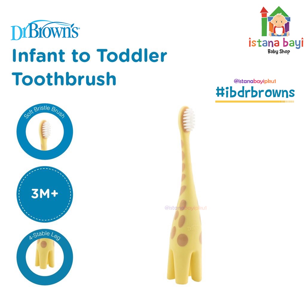 Dr.Brown’s sikat gigi / Dr.Brown's Toothbrush /Sikat Gigi Bayi HG059