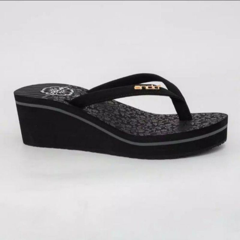 TERMURAH!!! Sandal Ando Jepit Wedges - ANDO JOICE 02  - 100% Original-ANDOJoice02-Perak
