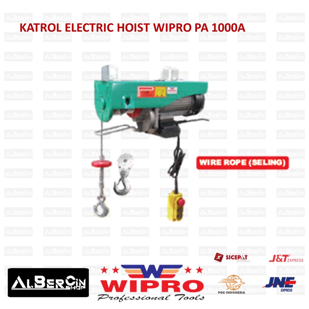 Katrol Electric Hoist Wipro PA1000A PA1000