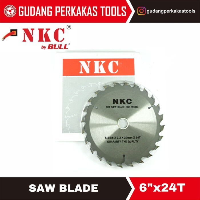SBO TCT Circular Saw Blade 6"x24T NKC BURUAN