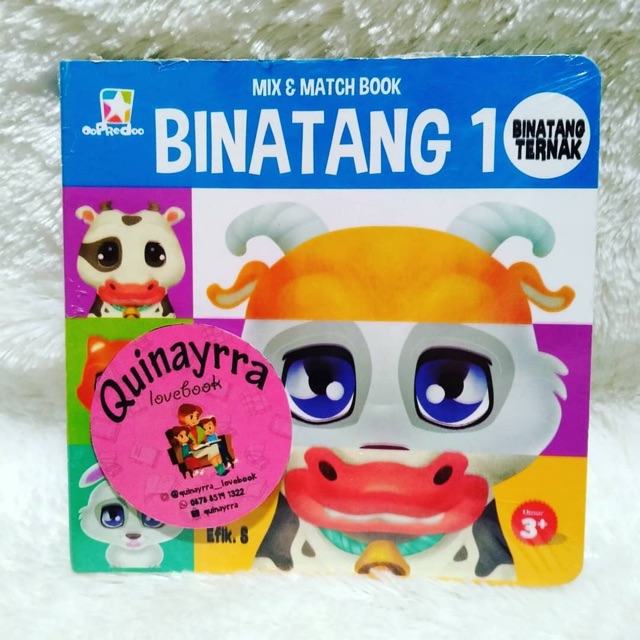 Mix & Match Book : Binatang 1