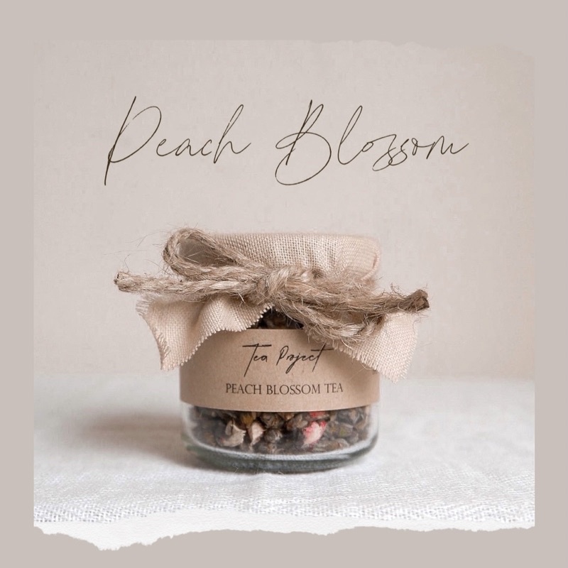 Tea Jar | Peach Blossom Tea 8gr