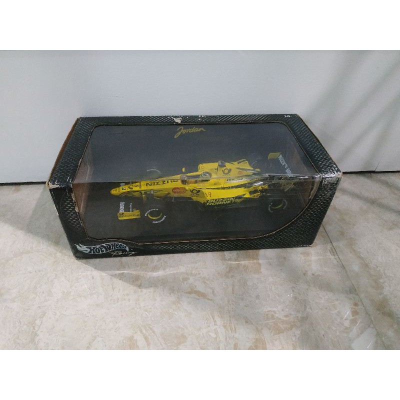Hot Wheels F1 1:18 Jordan EJ10 Honda Mugen Heinz Harald Frentzen Buzzin Hornet rare antik