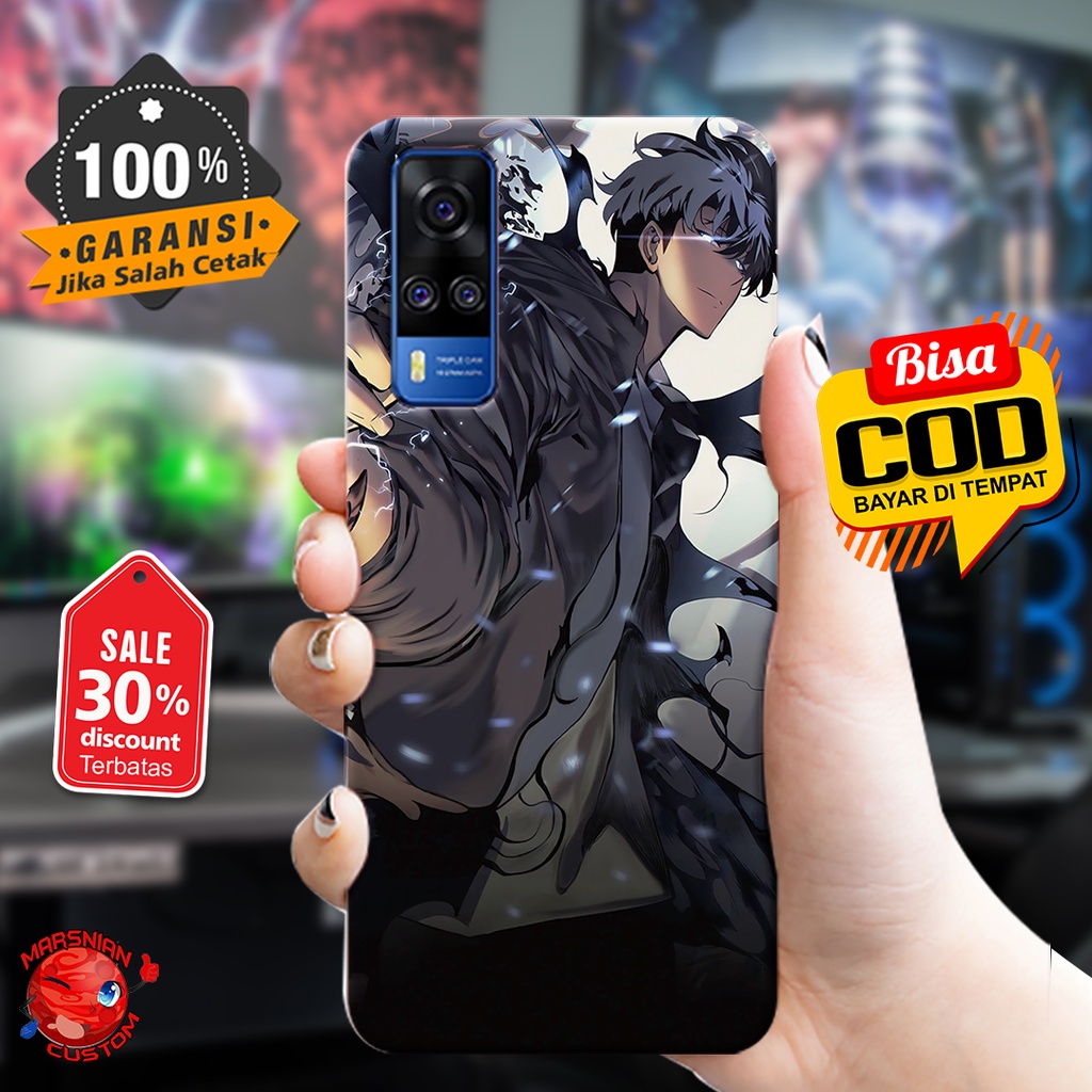 Case Custom Vivo Y51a Kualitas High Grade Anime / Banyak Pilihan Bahan / Luxury Glass Case Vivo Y51a