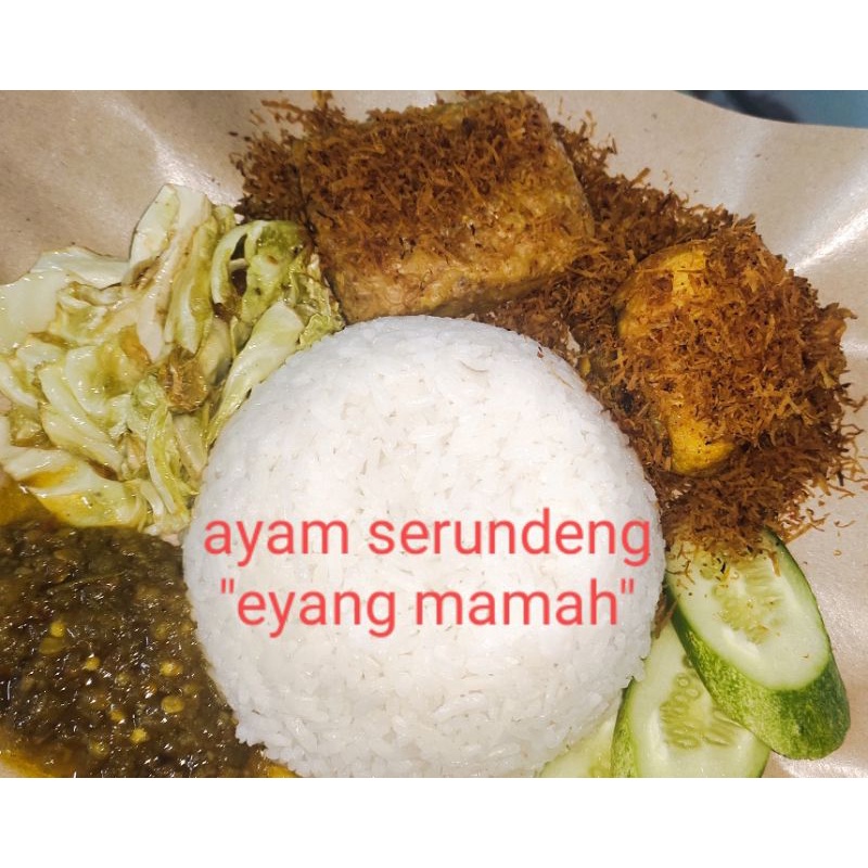 

paket ayam serundeng
