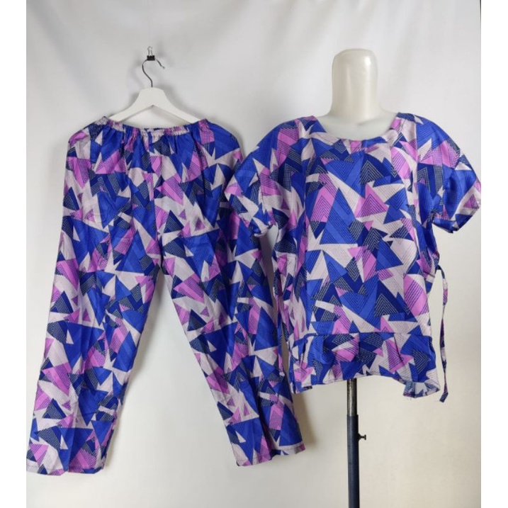 SETCEL JUMBO REMPEL XXL/SETELAN CELANA PANJANG XXL/SET BABBYDOLL XXL/PIYAMA XXL/BAJU TIDUR-G25