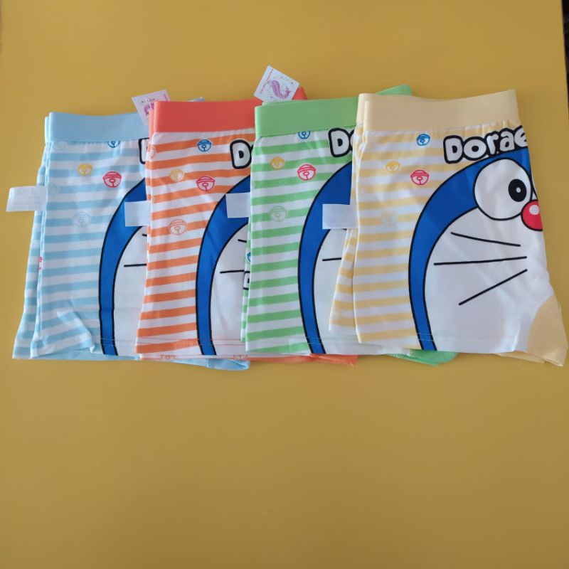 Celana Dalam Boxer Anak Laki - Laki Motif Doraemon