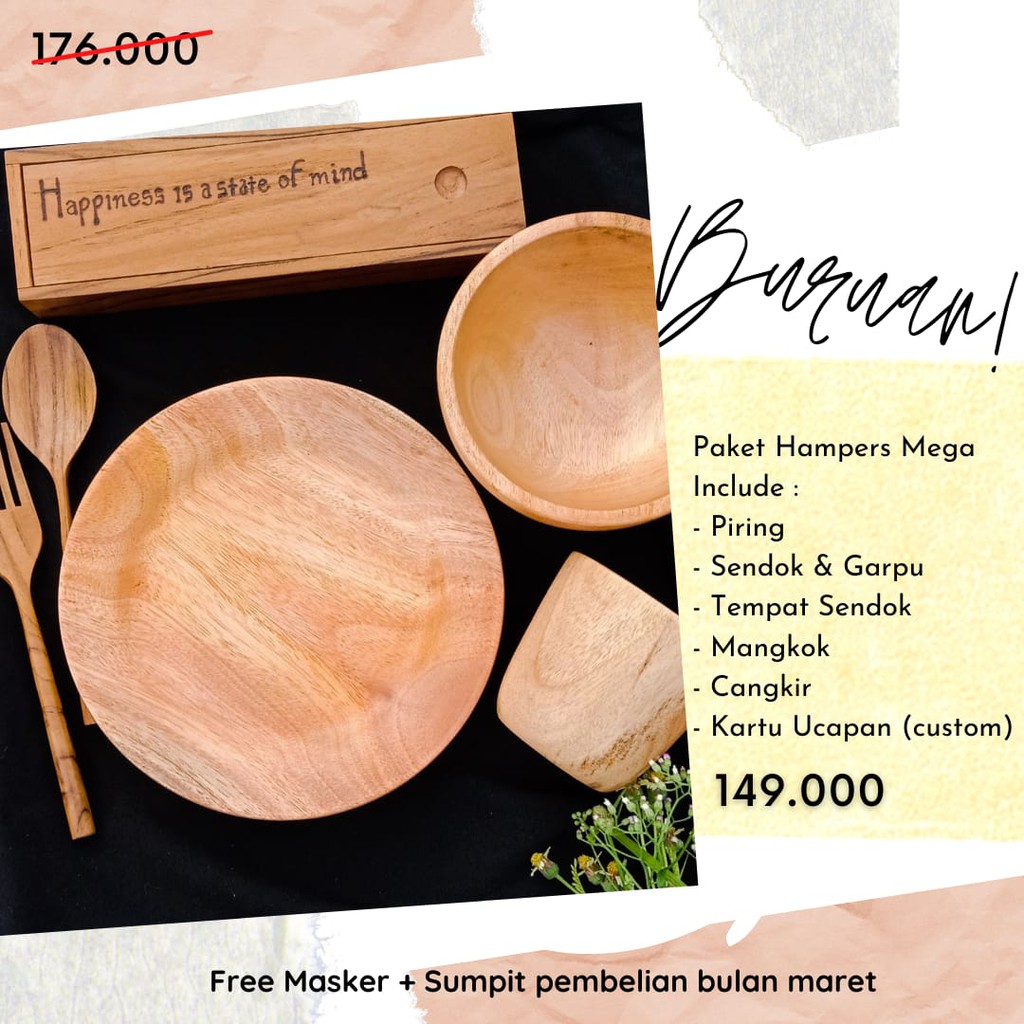 

Hampers Kayu Mahoni