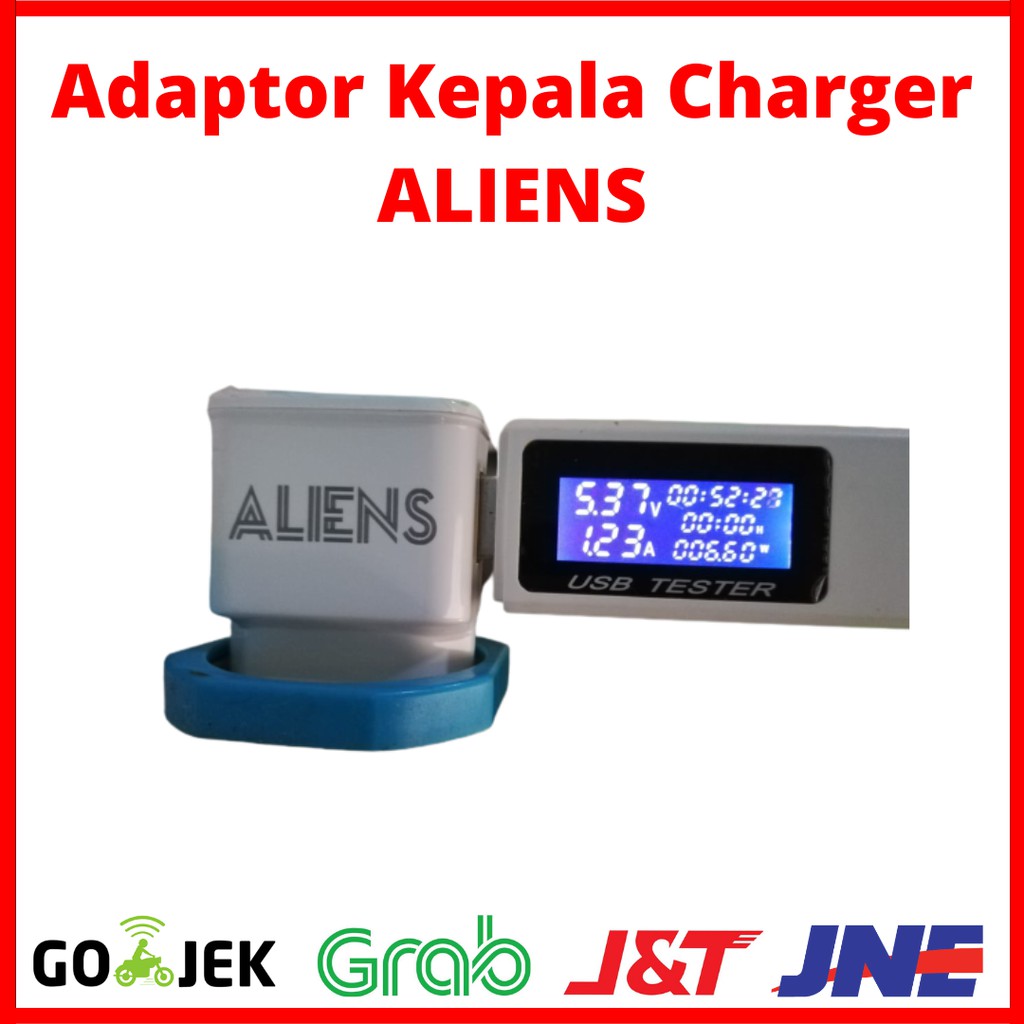 Adaptor Kepala Charger  Original 1.2 A ALIENS