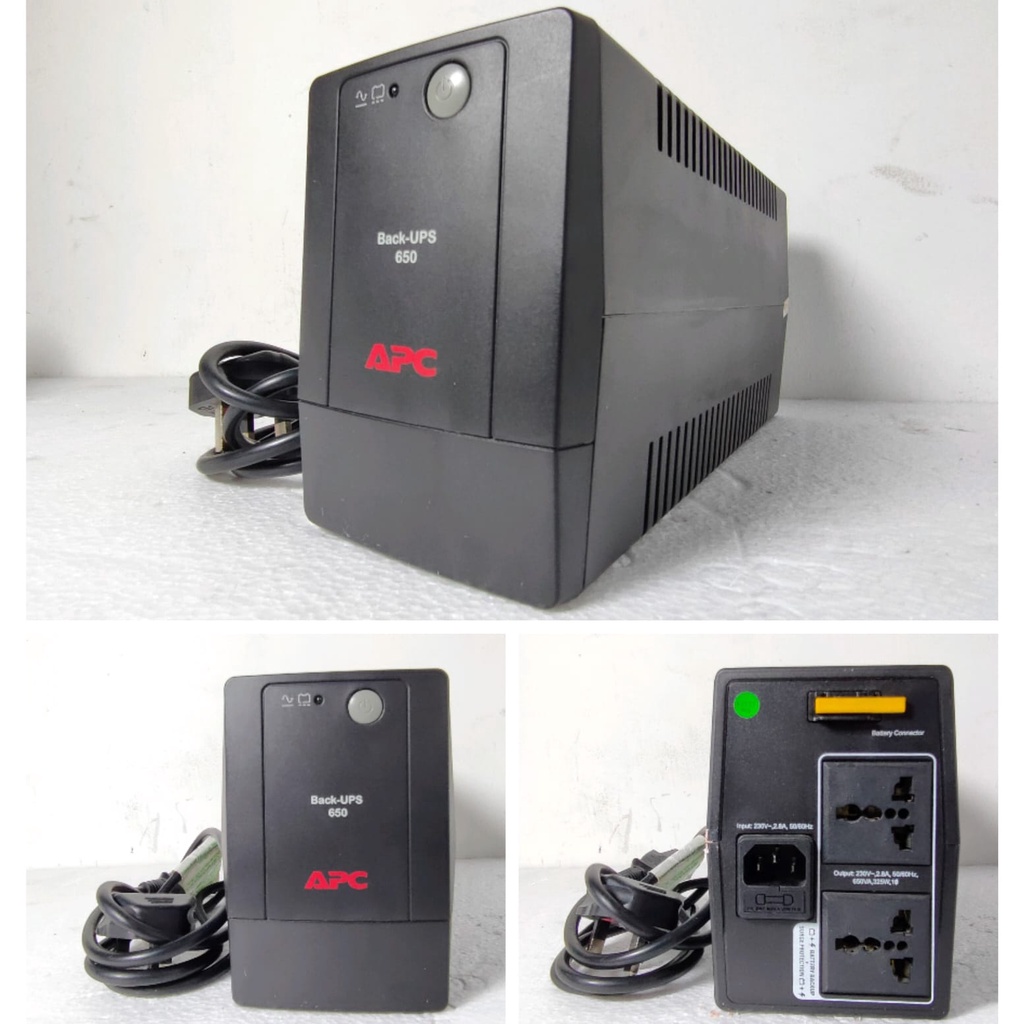 Ups Apc Like New Battery Backup 650