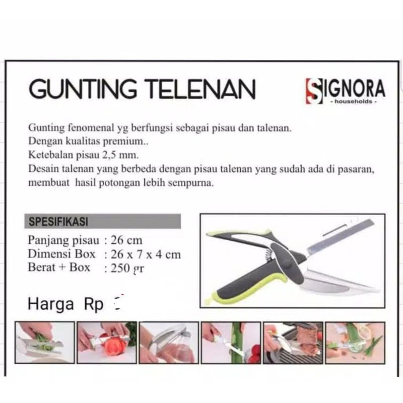 

Pisau Gunting Sayur Signora