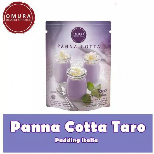 

Panna Cotta Taro / Pudding Italia